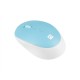 Natec Mouse Harrier 2 Wireless, White/Blue, Bluetooth