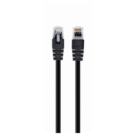 Cablexpert Patch cord 7.5 m, Black, Cat5e, 5 UTP