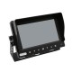Automob. monitorius SP-756, 7 colių, CCTV, vandeniui atsparus IP69k