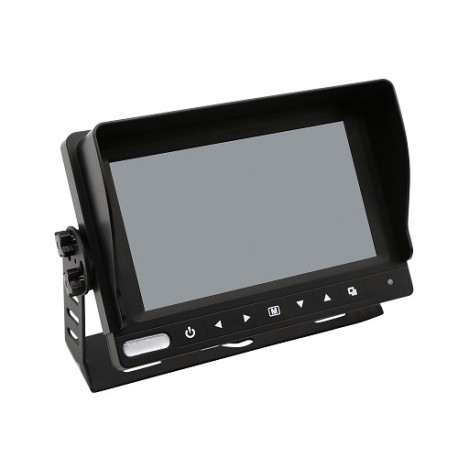 Automob. monitorius SP-756, 7 colių, CCTV, vandeniui atsparus IP69k
