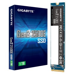 SSD|GIGABYTE|Gen3 2500E|1TB|M.2|PCIE|NVMe|Write speed 1800 MBytes/sec|Read speed 2400 MBytes/sec|2.3mm|MTBF 1500000 hours|G325E1