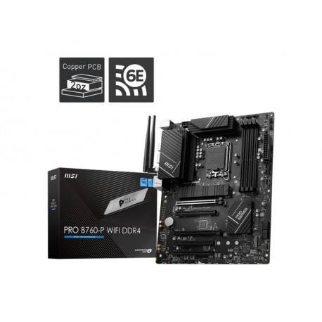 Mainboard|MSI|Intel B760 Express|LGA1700|ATX|Memory DDR4|Memory slots 4|5xPCI-Express 5.0 16x|2xM.2|1xHDMI|1xDisplayPort|4xUSB 2