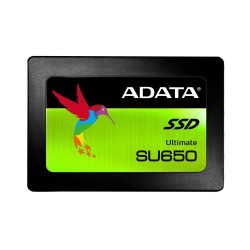 SSD|ADATA|SU650|480GB|SATA 3.0|Write speed 450 MBytes/sec|Read speed 520 MBytes/sec|2,5"|TBW 280 TB|MTBF 2000000 hours|ASU650SS-