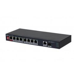 Switch|DAHUA|PFS3110-8ET1GT1GF-96|Desktop/pedestal|8x10Base-T / 100Base-TX|1x10Base-T / 100Base-TX / 1000Base-T|2x1000Base-T|PoE