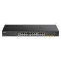 D-Link 10-Gigabit Smart Managed Switch DGS-1250-28X/E Web managed, Rackmountable, 1 Gbps (RJ-45) ports quantity 24
