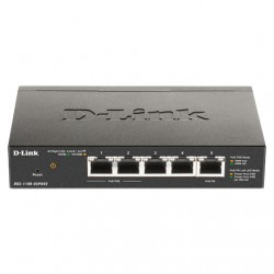 D-Link 5-Port Gigabit PoE Smart Managed Switch and PoE Extender DGS-1100-05PDV2 Web managed, Desktop