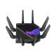 Asus Wifi 6 802.11ax Quad-band Gigabit Gaming Router ROG GT-AXE16000 Rapture 802.11ax, 1148+4804+4804+48004 Mbit/s, 10/100/1000 