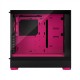 Fractal Design Pop Air RGB Magenta Core TG Clear Tint, ATX, mATX, Mini ITX, Power supply included No