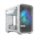 Fractal Design Torrent Nano RGB White TG clear tint Side window, White TG clear tint, Power supply included No
