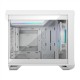 Fractal Design Torrent Nano RGB White TG clear tint Side window, White TG clear tint, Power supply included No