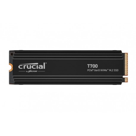 SSD|CRUCIAL|T700|4TB|M.2|PCIE|NVMe|TLC|Write speed 11800 MBytes/sec|Read speed 12400 MBytes/sec|TBW 2400 TB|CT4000T700SSD5