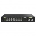 QNAP 16 ports 2.5GbE RJ45 with PoE 802.3at (30W), 2 ports 10GbE SFP+, 2 ports 10GbE RJ45 with PoE 802.3bt (90W) QSW-M2116P-2T2S 