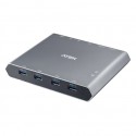 Aten 2-Port 4K USB-C KVM Dock Switch US3311