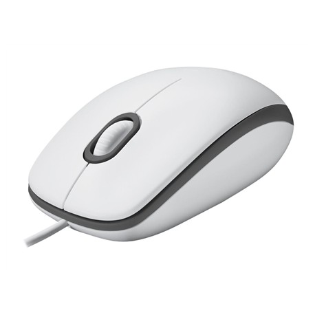 Logitech Mouse M100, White Logitech