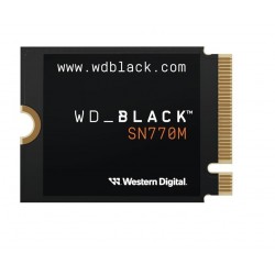 SSD|WESTERN DIGITAL|Black SN770M|500GB|M.2|PCIe Gen4|NVMe|Write speed 4000 MBytes/sec|Read speed 5000 MBytes/sec|2.38mm|TBW 300 