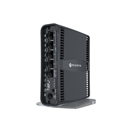 MikroTik C52iG-5HaxD2HaxD-TC - hAP ax² MikroTik hAP ax² C52iG-5HaxD2HaxD-TC 802.11ax 1200 Mbit/s (5 GHz)/ 574 Mbit/s (2.4 GHz) M