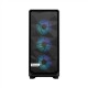 Fractal Design Meshify 2 Compact Lite RGB Side window Black TG Light Mid-Tower Power supply included No