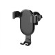 ColorWay Metallic Gravity Holder For Smartphone Clamp Black 6.5 " Fixation of the smartphone in one motion. Compact design, does