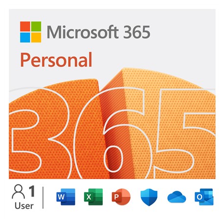 Microsoft Microsoft 365 Personal QQ2-01897 FPP License term 1 year(s) English Premium Office apps