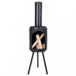 RedFire Fireplace New York 84054 Black