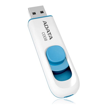 ADATA C008 16 GB USB 2.0 White/Blue