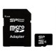 Silicon Power 8 GB MicroSDHC Flash memory class 10 SD adapter