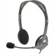 Logitech Stereo headset H111 Built-in microphone 3.5 mm Grey