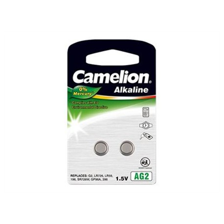 Camelion AG2/LR59/LR726/396 Alkaline Buttoncell 2 pc(s)