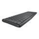 Logitech MK235 Keyboard and Mouse Set Wireless Mouse included Batteries included US Black 475 g