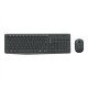 Logitech MK235 Keyboard and Mouse Set Wireless Mouse included Batteries included US Black 475 g
