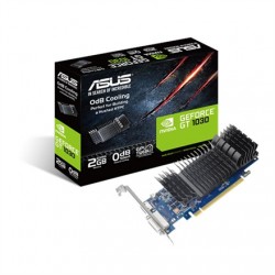 Asus GT1030-SL-2G-BRK NVIDIA 2 GB GeForce GT 1030 GDDR5 PCI Express 3.0 Processor frequency 1506 MHz DVI-D ports quantity 1 HDMI