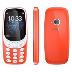 Nokia 3310 (2017) Red 2.4 " TFT 240 x 320 N/A MB 16 MB Dual SIM Micro-SIM Bluetooth 3.0 USB version microUSB 2.0 Built-in camera