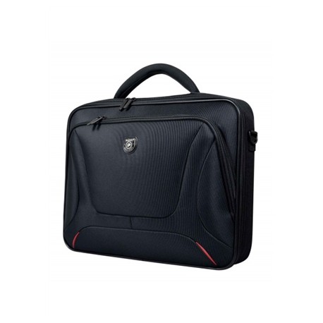 PORT DESIGNS Courchevel Fits up to size 15.6 " Messenger - Briefcase Black Shoulder strap