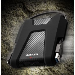 ADATA External Hard Drive HD680 1000 GB USB 3.1 Black Backward compatible with USB 2.0