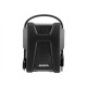 ADATA External Hard Drive HD680 1000 GB USB 3.1 Black Backward compatible with USB 2.0