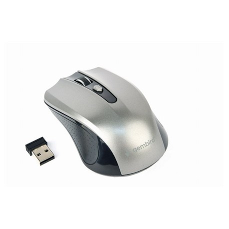 Gembird Mouse MUSW-4B-04-BG Standard Black/ Space Grey Wireless