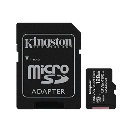 Kingston Canvas Select Plus UHS-I 128 GB MicroSDXC Flash memory class 10 SD Adapter