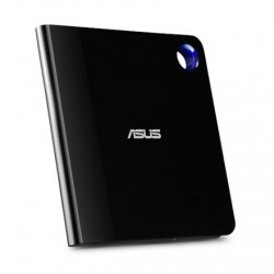 Asus Interface USB 3.1 Gen 1 CD read speed 24 x CD write speed 24 x Black Ultra-slim Portable USB 3.1 Gen 1 Blu-ray burner with 