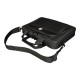 PORT DESIGNS HANOI II CLAMSHELL 105064 Fits up to size 15.6 " Messenger - Briefcase Black Shoulder strap