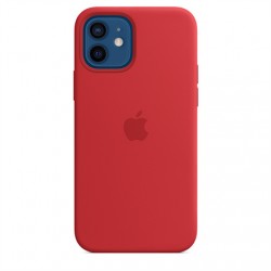 Apple iPhone 12/12 Pro Silicone Case with MagSafe Case with MagSafe Apple iPhone 12 Pro, iPhone 12 Silicone Red With built-in ma
