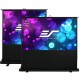 Elite Screens F107XWH2 Diagonal 107 " 16:9 Black