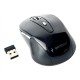 Gembird 6-button wireless optical mouse MUSW-6B-01 USB Optical mouse Black