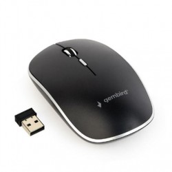 Gembird Silent Wireless Optical Mouse MUSW-4BS-01 Optical mouse USB Black