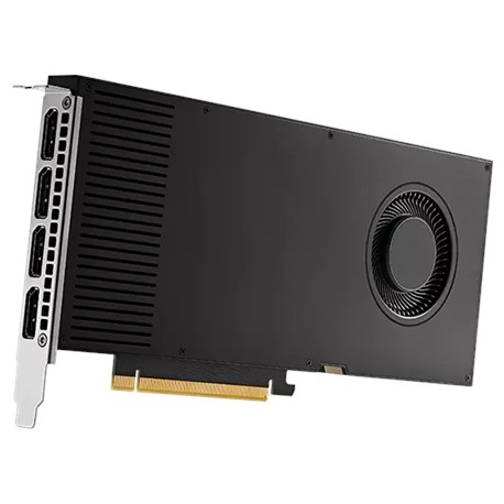 Lenovo RTX A4000 NVIDIA 16 GB RTX A4000 GDDR6X PCIe 4.0 x 16 Cooling type Active