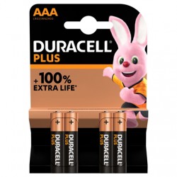Duracell Plus MN2400 AAA Alkaline 4 pc(s)
