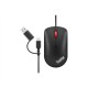 Lenovo ThinkPad USB-C Wired Compact Mouse Raven black USB-C