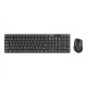 Natec Keyboard and Mouse Stringray 2in1 Bundle Keyboard and Mouse Set Wireless Batteries included US Wireless connection Black