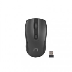 Natec Mouse, Jay 2, Wireless, 1600 DPI, Optical, Black Natec Mouse Black Jay 2 Wireless