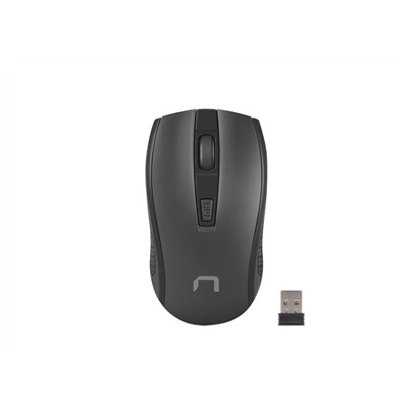 Natec Mouse, Jay 2, Wireless, 1600 DPI, Optical, Black Natec Mouse Black Jay 2 Wireless