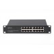 Digitus 16-port Gigabit Ethernet Switch DN-80115 Unmanaged Rackmountable Power supply type Internal